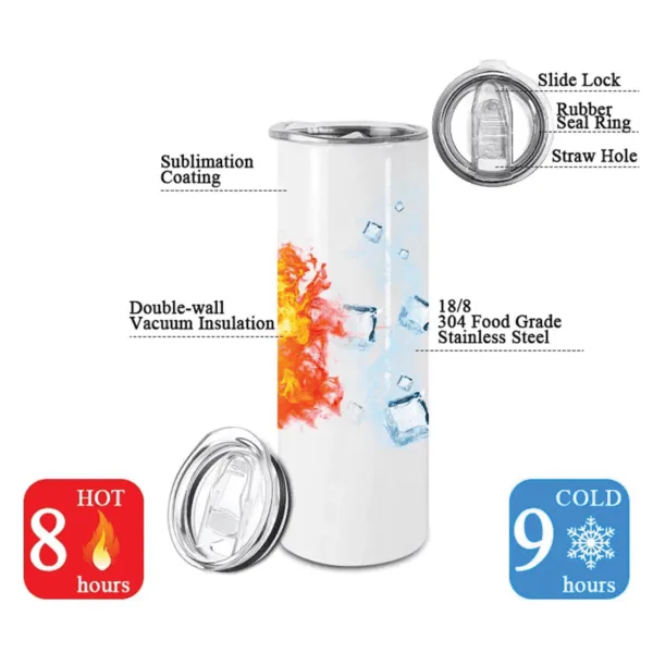 "Adventure is Out There" 20 oz Tumbler - Image 4