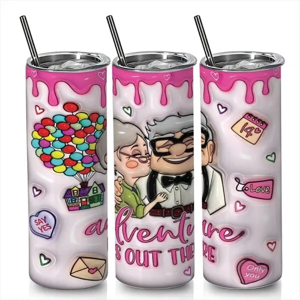 "Adventure is Out There" 20 oz Tumbler